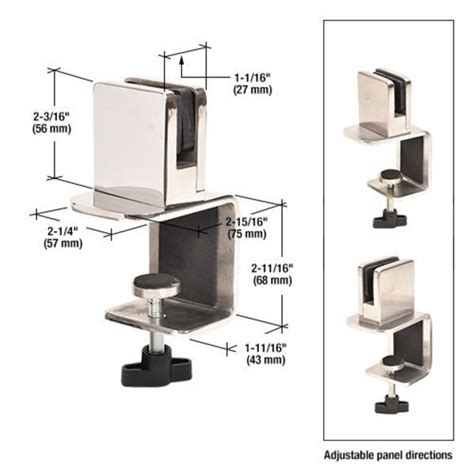 crl lawrence|crl lawrence stainless glass clamps.